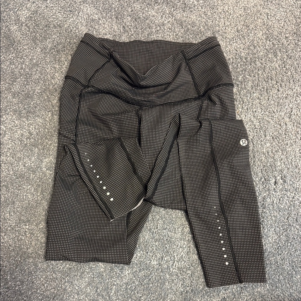lululemon athletica Black and White Leggings -6